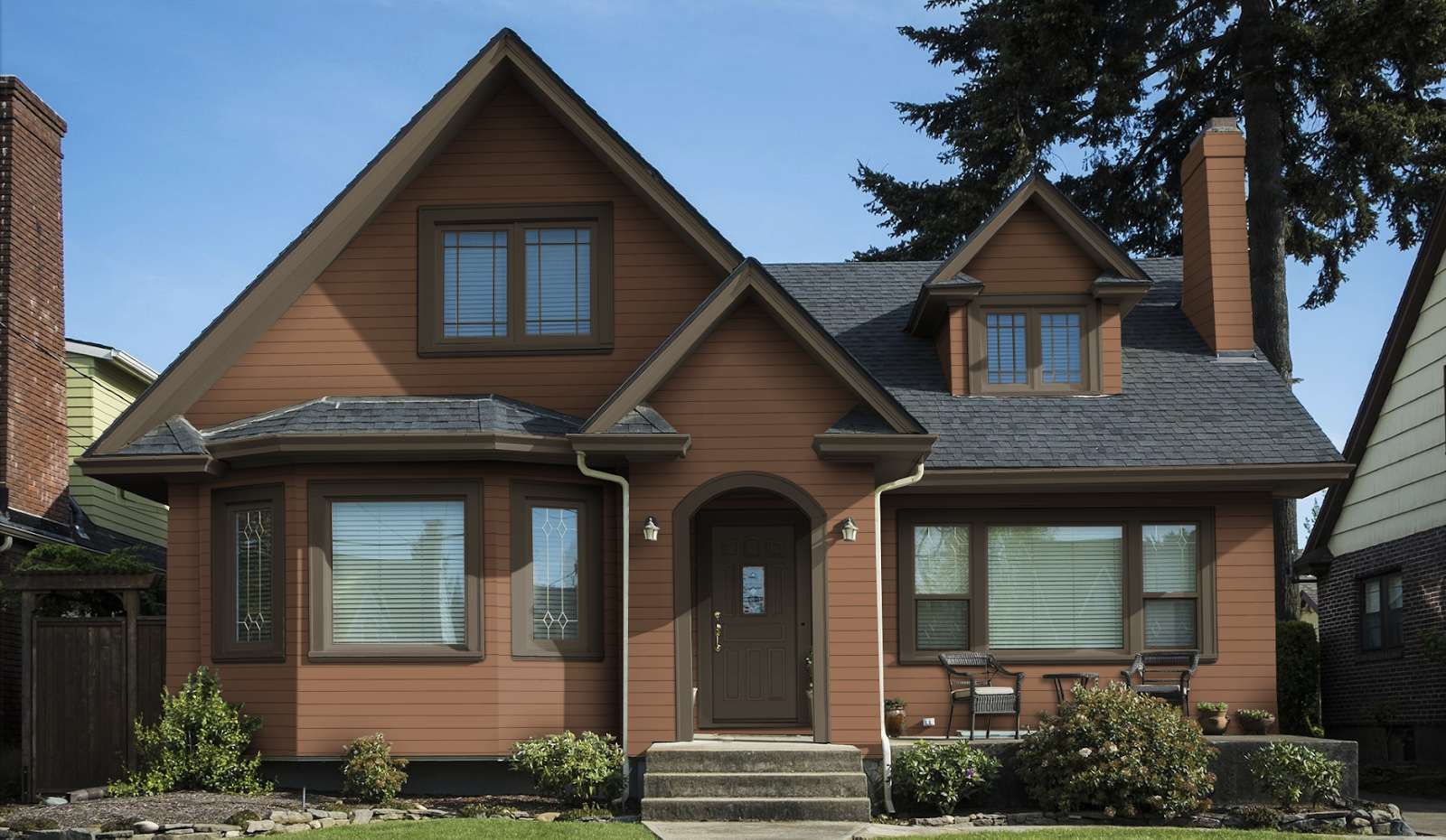 Beautiful UK home exterior